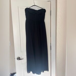 Donna Morgan formal strapless dress